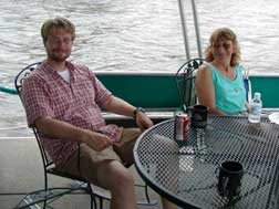 Quality appointments made life seem pretty luxurious onboard Huck's Houseboat Vacations!
