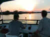 Skybridge was a great place to spend the evening at Huck's Houseboat Vacations.