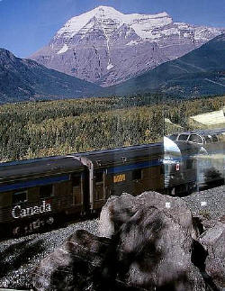 Click photo for a complete review of our VIA RAIL journey from Vancouver to Jasper
